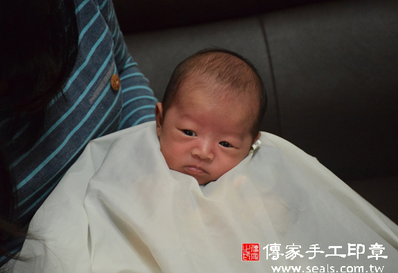 林寶寶(南投草屯到府嬰兒寶寶滿月剃頭理髮、免費到府嬰兒剃胎毛儀式吉祥話)。到府剃頭剃胎毛主持、專業拍照、DVD光碟、證書。★購買「臍帶章、肚臍章、胎毛筆刷印章」贈送：剃頭、收涎、抓周，三選一。2015.12.08 照片14